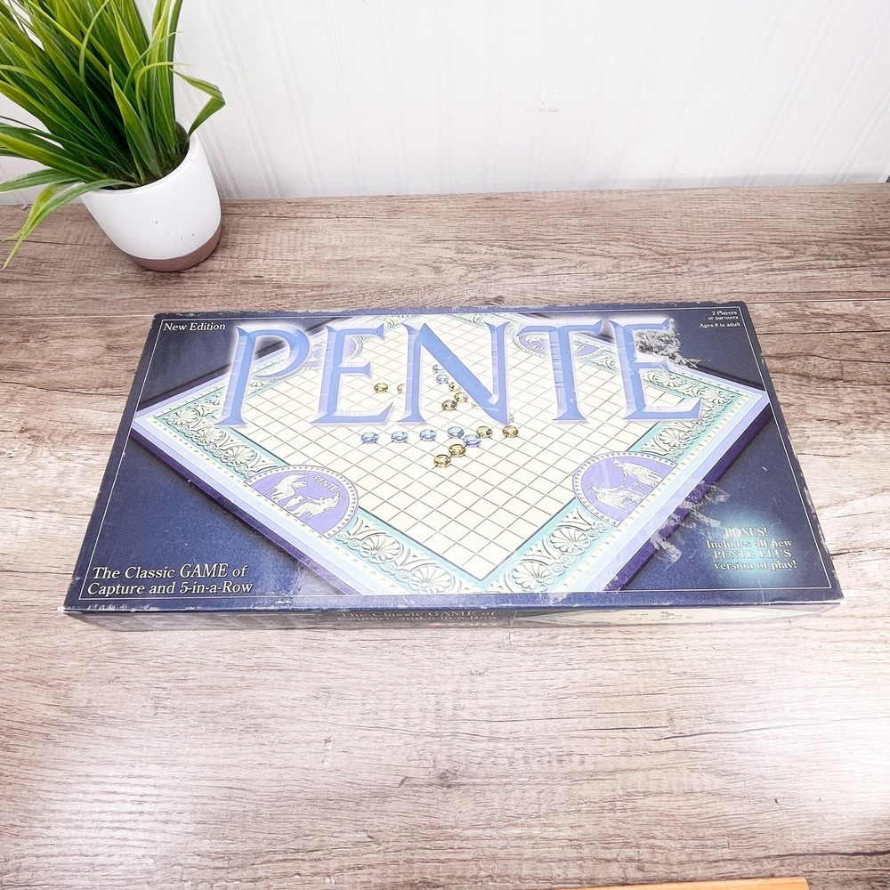 2004 Pente Board Game New Edition‎ Classic Game of Capture & 5-in-a-Row